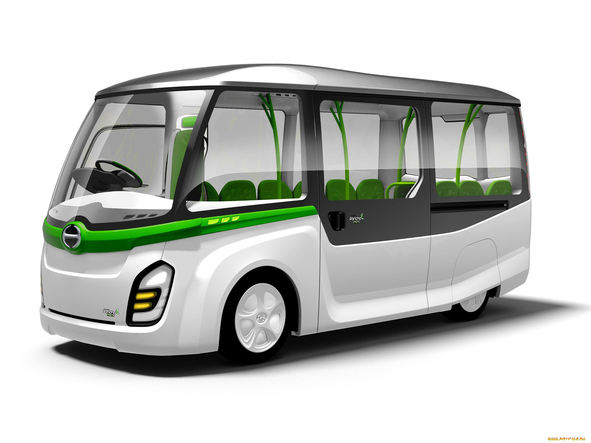 , 3, poncho, hino, mini, concept